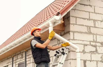 Pose et remplacement de gouttières à Handschuheim